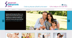 Desktop Screenshot of advancedchiroclinic.com.au