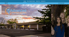 Desktop Screenshot of advancedchiroclinic.com